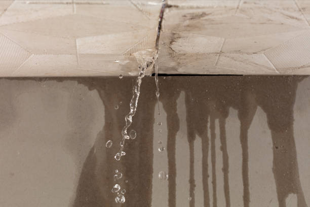 Professional Sewage Cleanup technician working in Hartford, WI